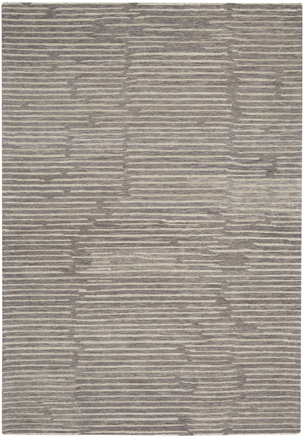 nourison ck010 linear lnr01 grey rug