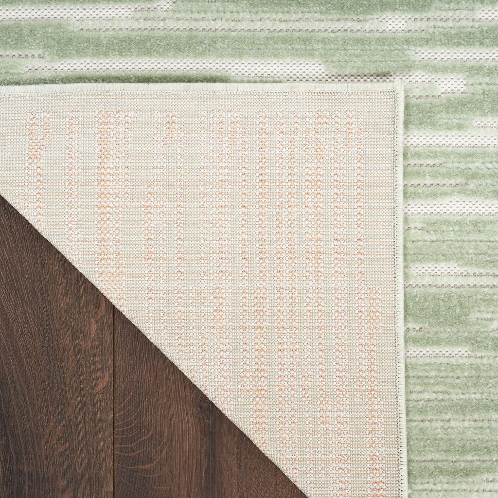 nourison care free caf04 green rug