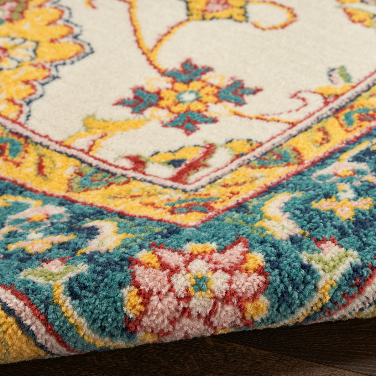 nourison nourison essentials nre05 ivory gold rug