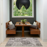 nourison garden oasis goa05 grey rug