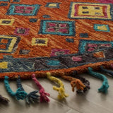 safavieh clearance aspen apn138a orange rug