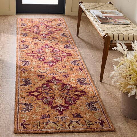 safavieh clearance aspen apn151p rust rug