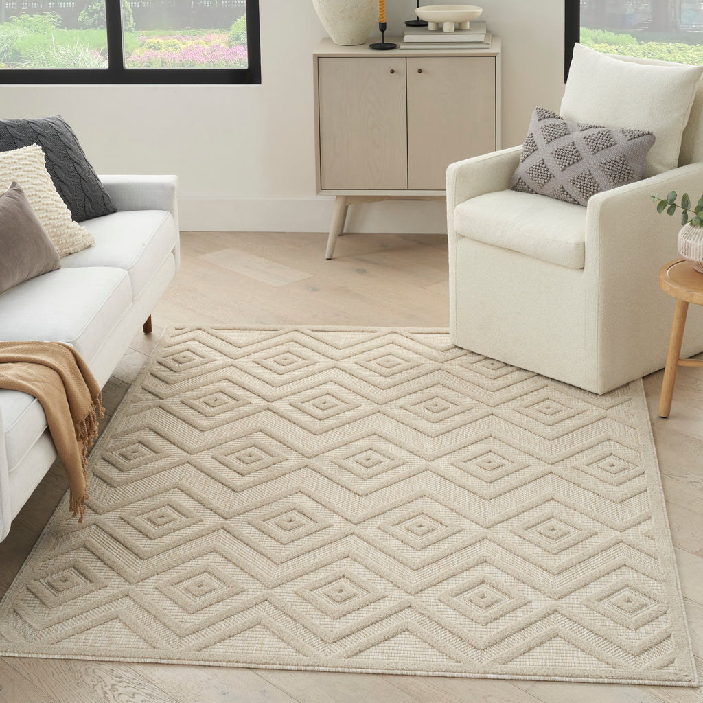 nourison versatile nrv01 cream rug