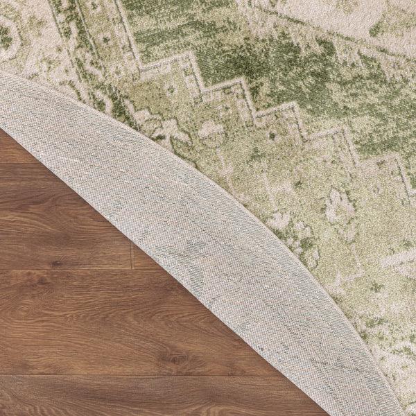 nourison astra machine washable asw11 ivory green rug