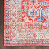 nourison fulton ful09 red rug