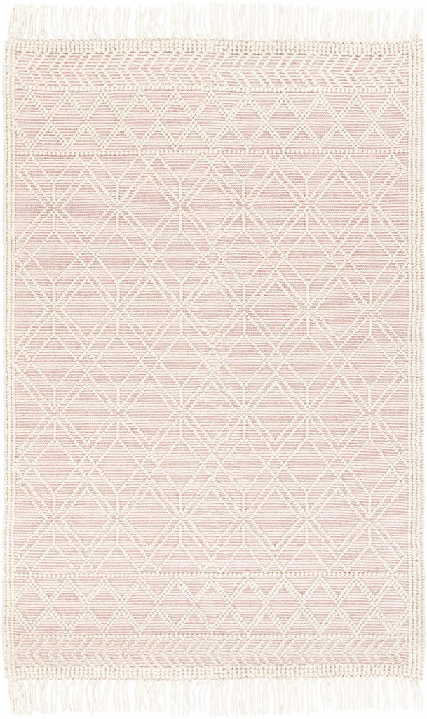 Hauteloom Arnside ARNS Ivory Woven/Flatwoven Cotton Rug