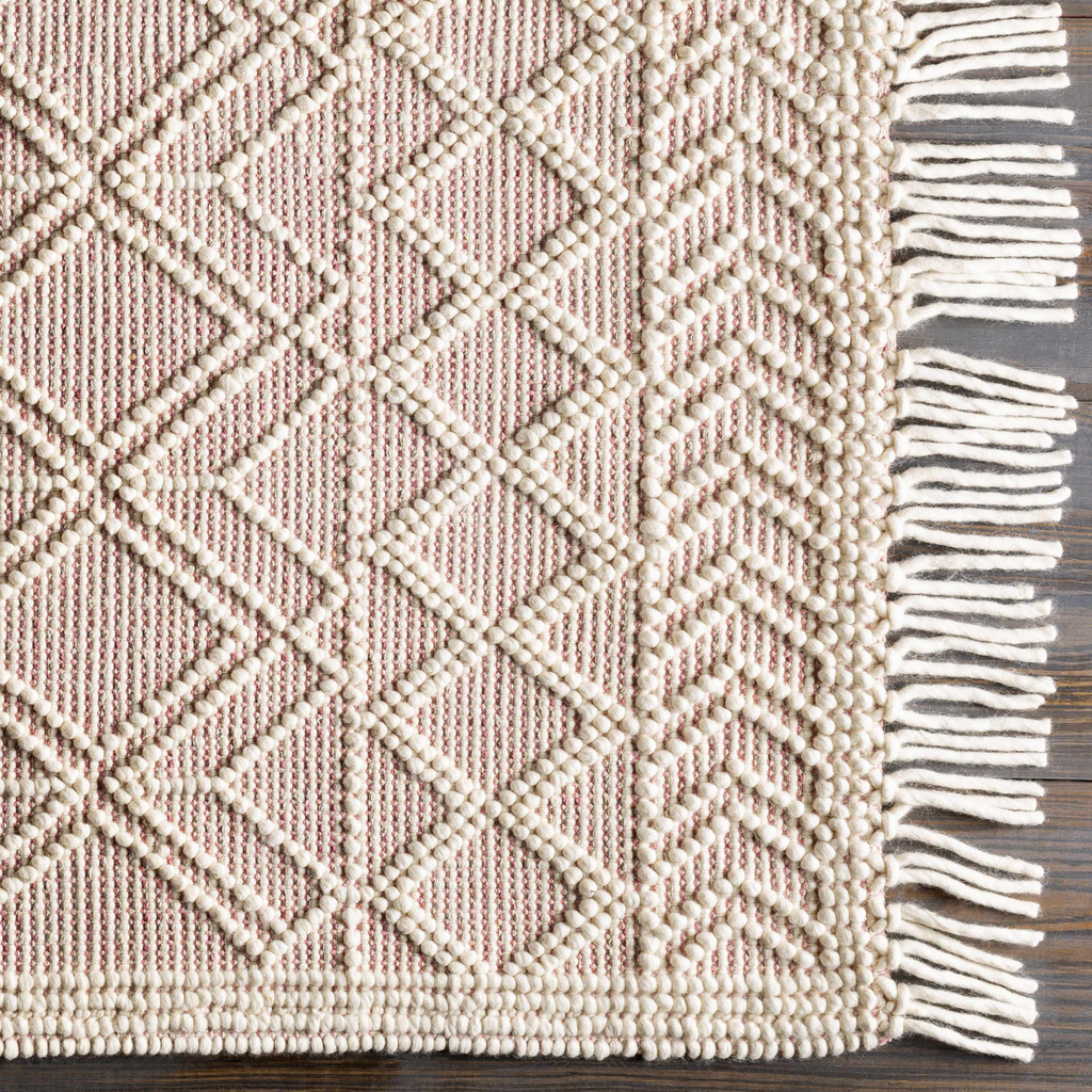 Hauteloom Arnside ARNS Ivory Woven/Flatwoven Cotton Rug