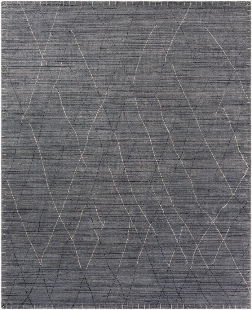 surya rug co arlequin arq 2300 medium gray rug