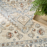 nourison pardis prd02 blue taupe rug