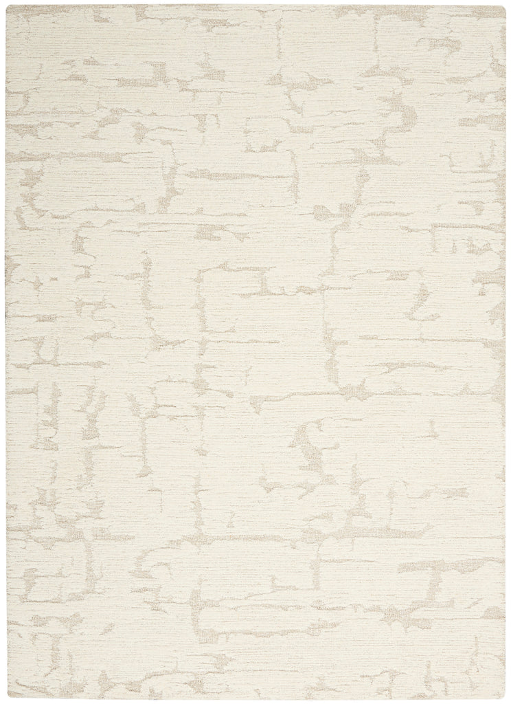 nourison ck009 sculptural scl01 ivory rug