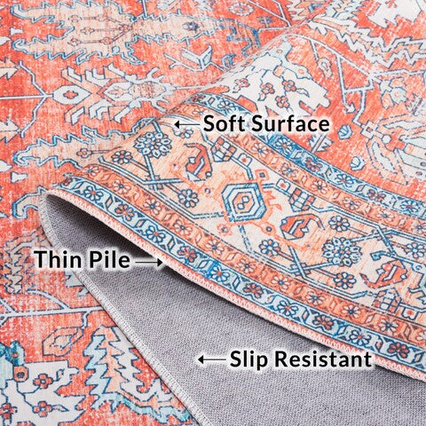 safavieh clearance arizona arz119p rust rug