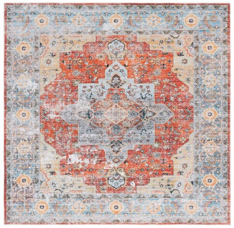 safavieh clearance arizona arz126q rust rug