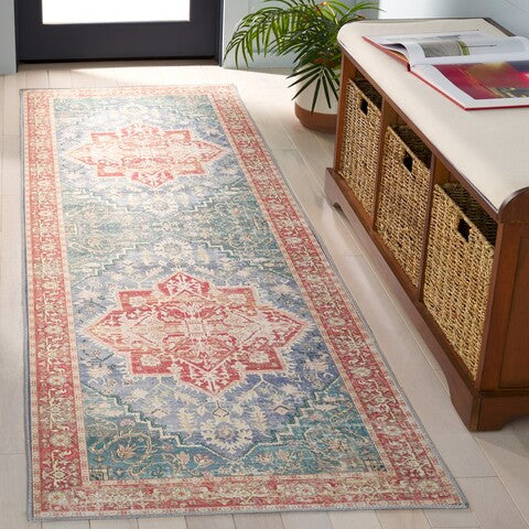 safavieh clearance arizona arz137n blue green rug