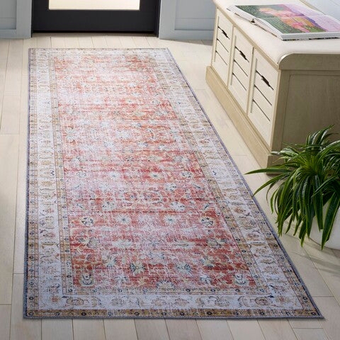 safavieh clearance arizona arz207r rust rug