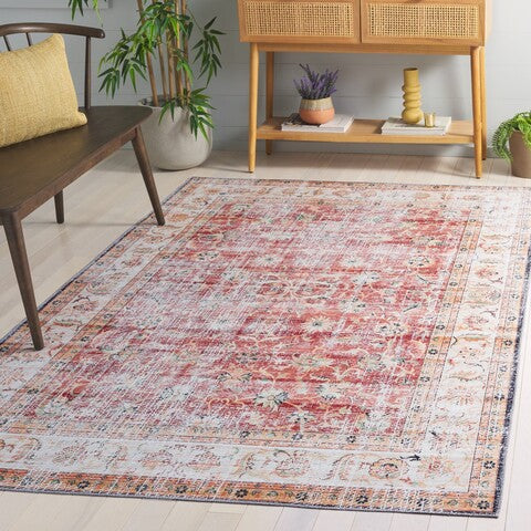 safavieh clearance arizona arz207r rust rug