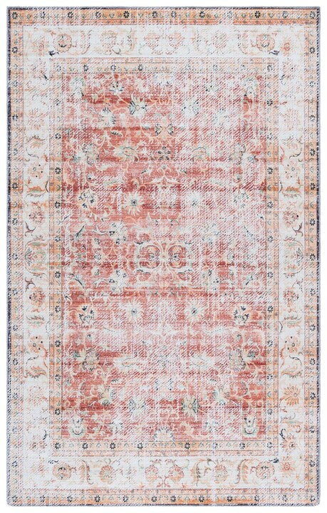 safavieh clearance arizona arz207r rust rug