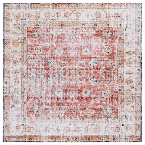 safavieh clearance arizona arz207r rust rug