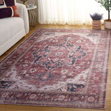 safavieh clearance arizona arz247q dark red rug