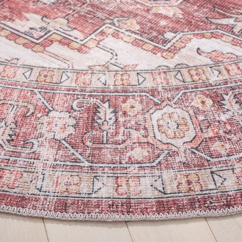 safavieh clearance arizona arz247q dark red rug