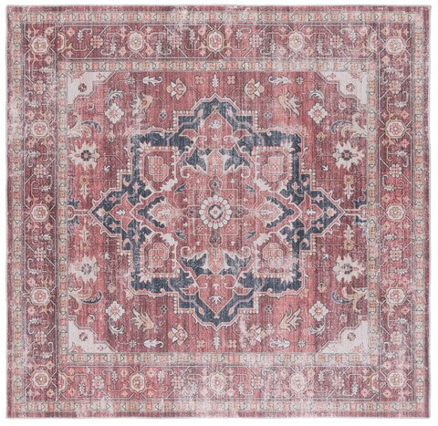 safavieh clearance arizona arz247q dark red rug