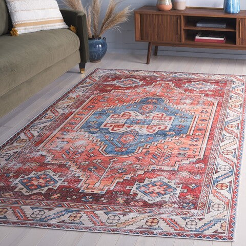 safavieh clearance arizona arz251q red rug