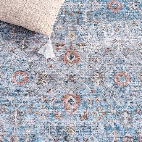 safavieh clearance arizona arz322a teal rug