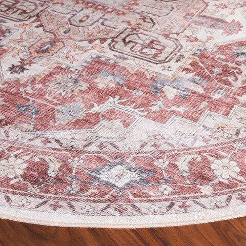 safavieh clearance arizona arz523q rust rug