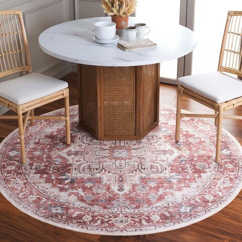 safavieh clearance arizona arz523q rust rug
