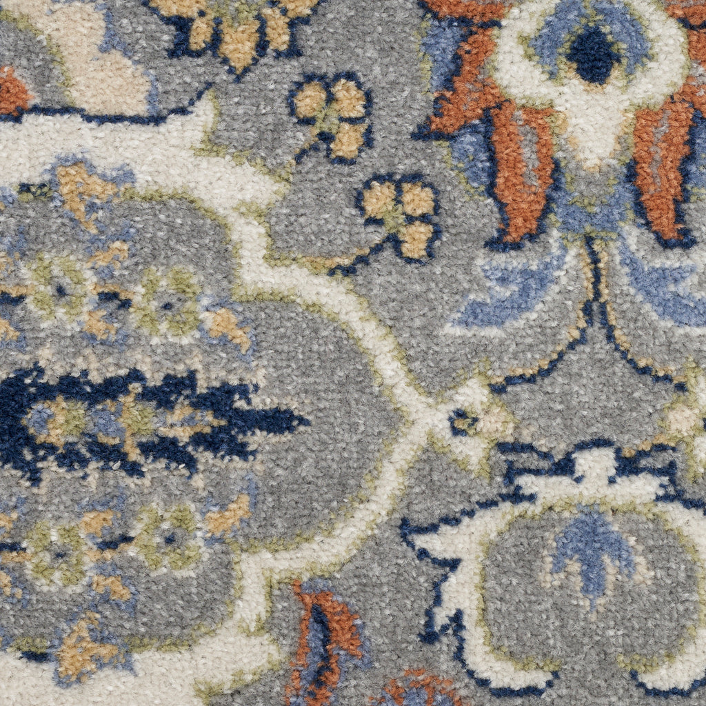 nourison allur alr03 grey rug