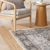 nourison natural jute njt01 bleached rug
