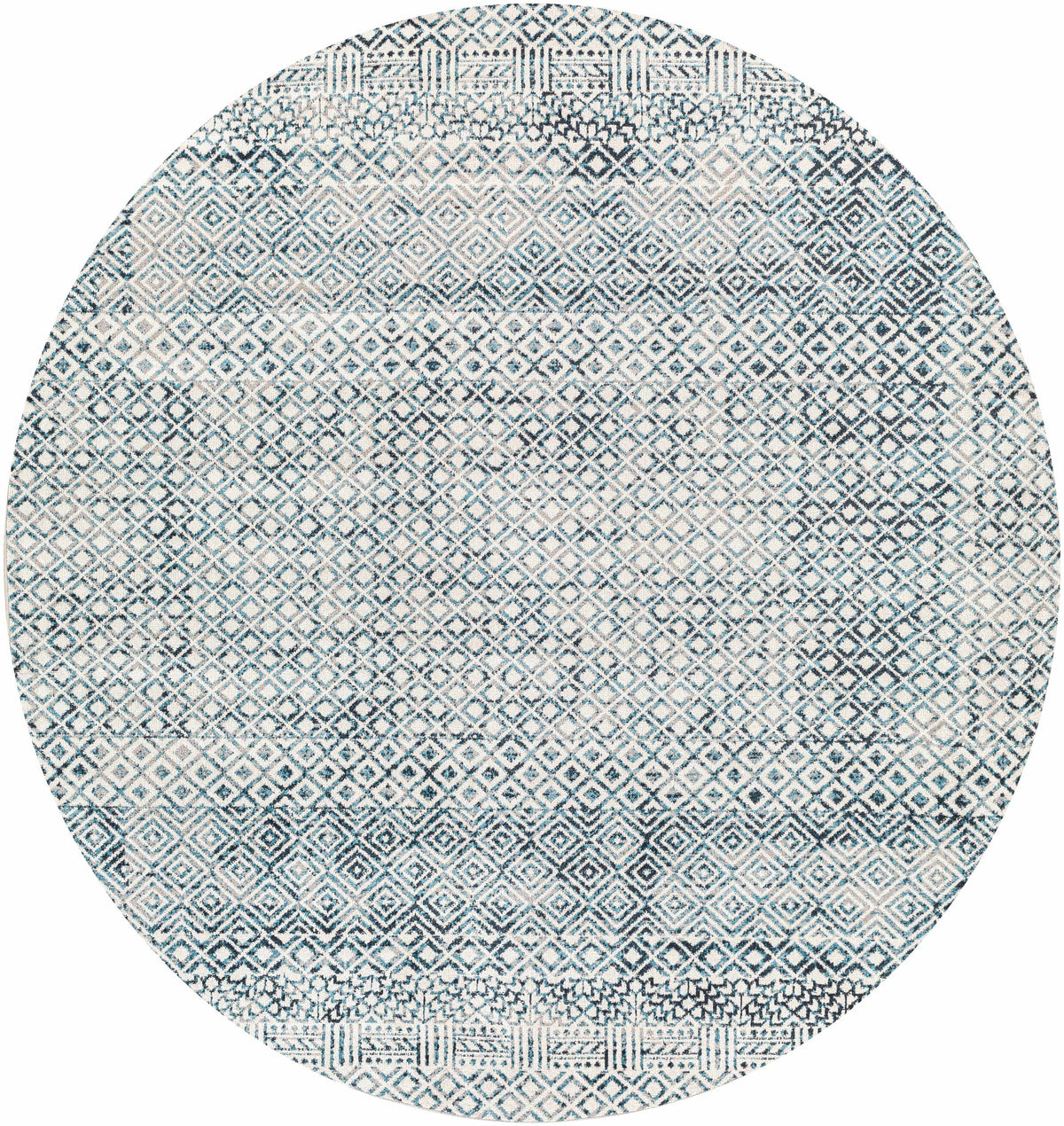 Hauteloom Askeaton ASKEA Blue Machine Made Polyester Rug