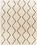 Hauteloom Assiniboia ASSI Black Machine Made Polypropylene Rug