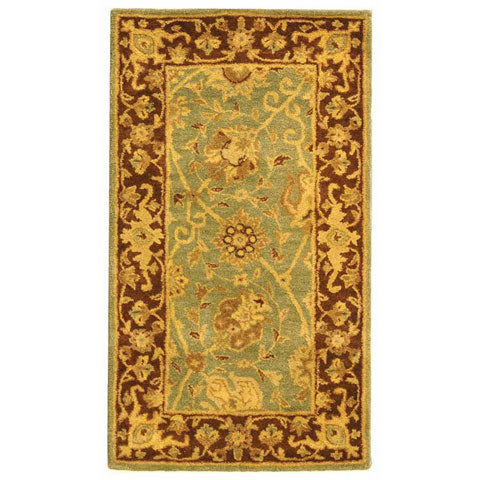 safavieh clearance antiquities at21h green rug