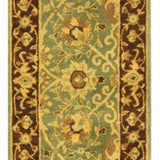 safavieh clearance antiquities at21h green rug
