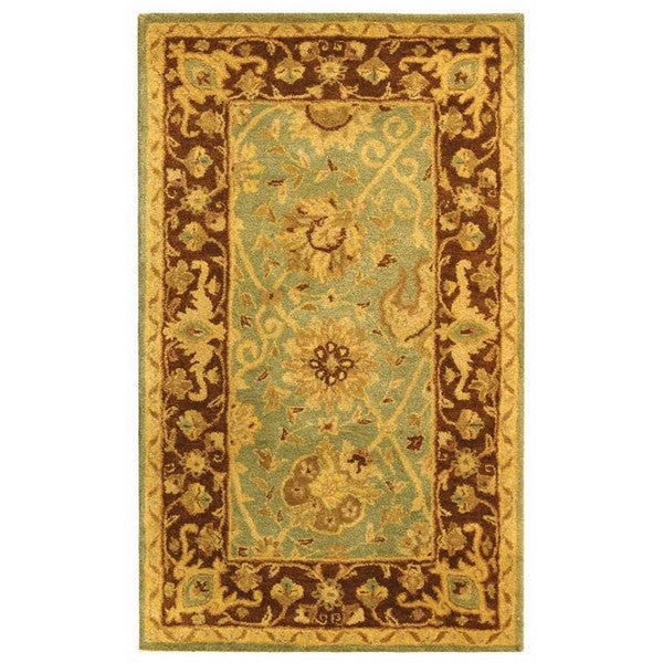 safavieh clearance antiquities at21h green rug