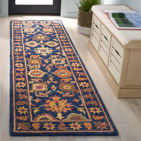 safavieh clearance antiquity at511n navy rug