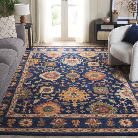 safavieh clearance antiquity at511n navy rug