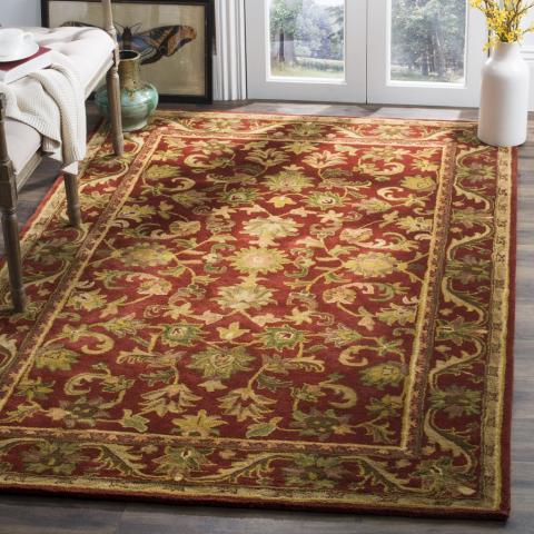 safavieh clearance antiquities at52e red rug