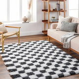 Hauteloom Atira ATIR White Machine Made Polypropylene Rug