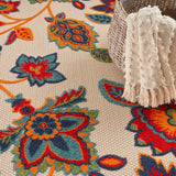 nourison aloha alh31 multicolor rug