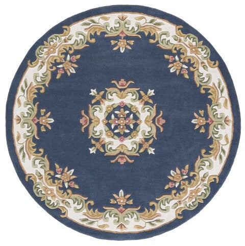 safavieh clearance aubusson aub301l dark blue rug