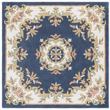 safavieh clearance aubusson aub301l dark blue rug