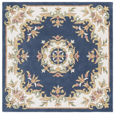 safavieh clearance aubusson aub301l dark blue rug
