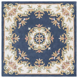 safavieh clearance aubusson aub301l dark blue rug