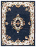 safavieh clearance aubusson aub301l dark blue rug