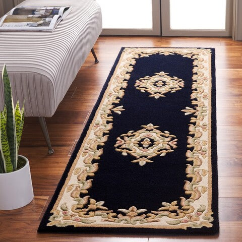 safavieh clearance aubusson aub301n navy rug