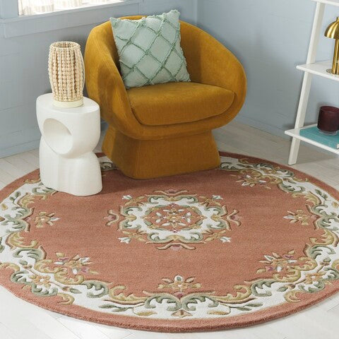 safavieh clearance aubusson aub301s peach rug