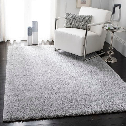safavieh clearance august shag 900 aug900g silver rug