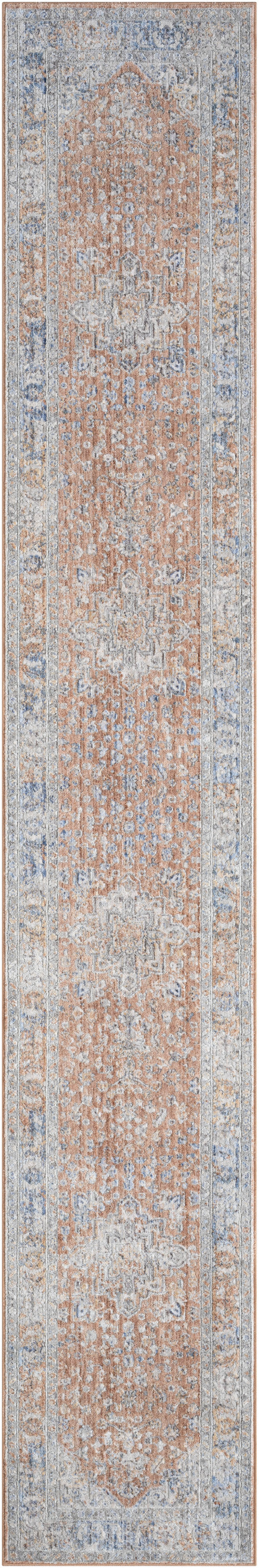 nourison elegant heirlooms elh01 blue multicolor rug