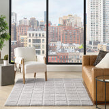 nourison west end ave wte01 grey rug